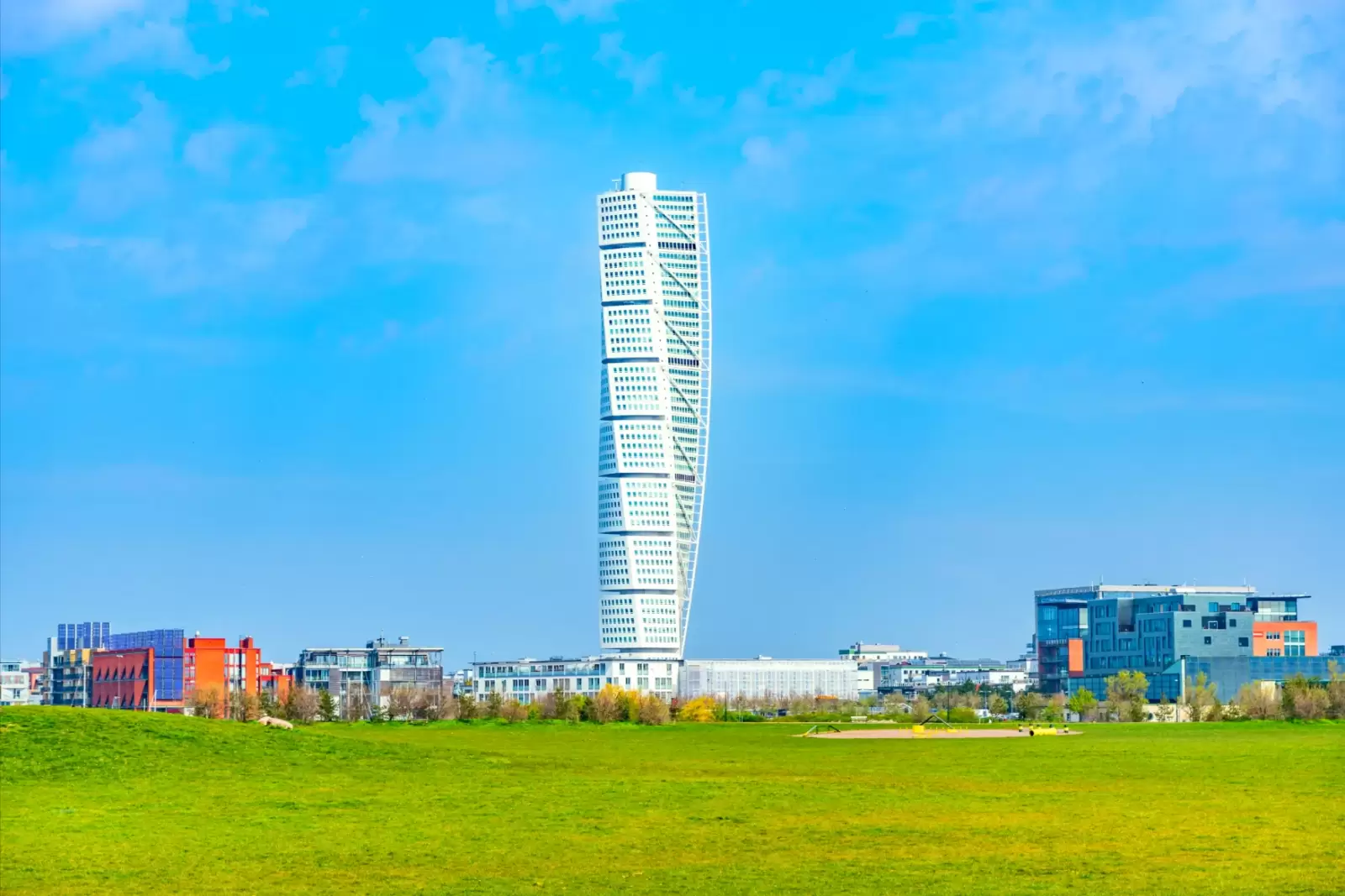 the turning torso building in malm sweden