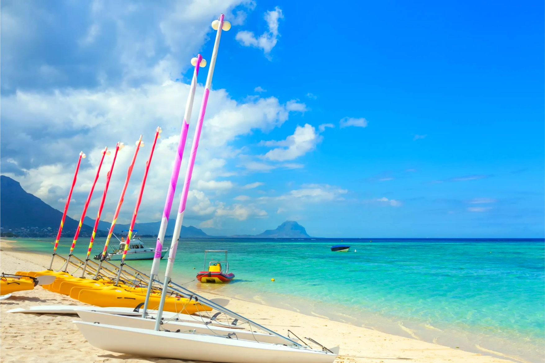 the wolmar beach in mauritius