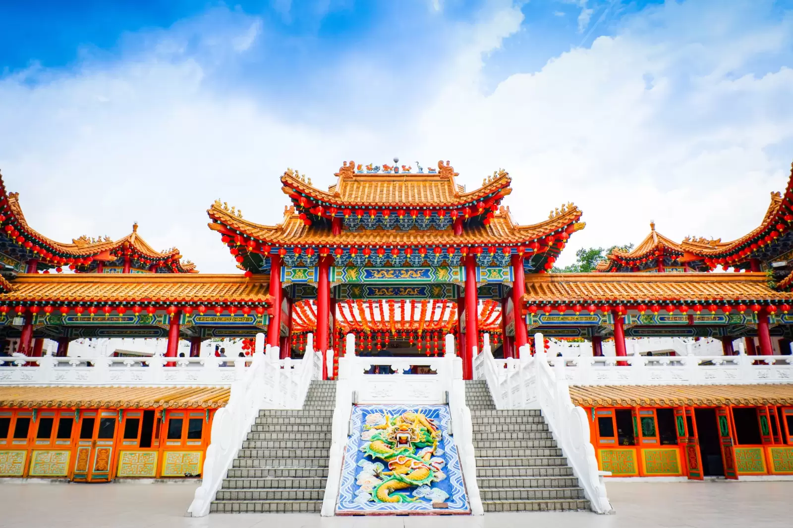 thean hou temple at kuala lumpur malaysia