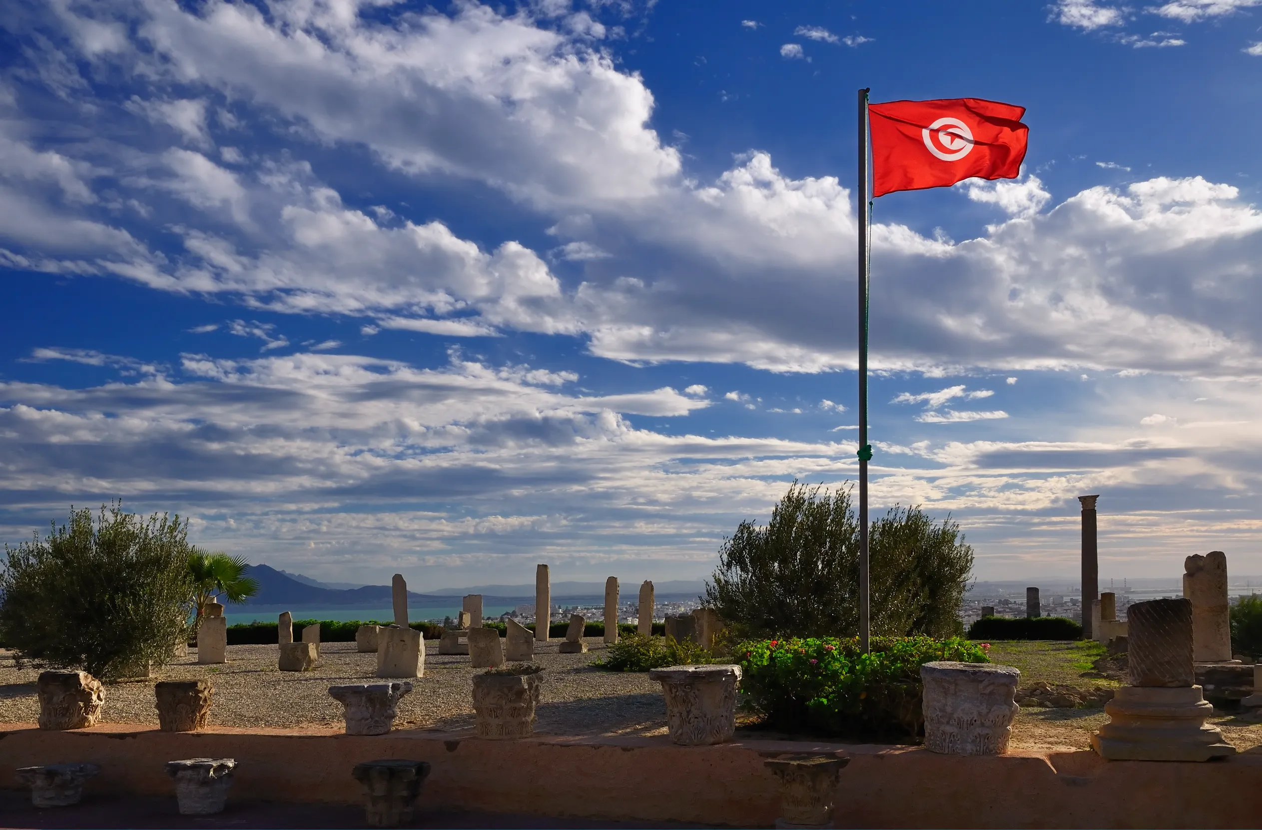 tunisia on the spot of the carthage