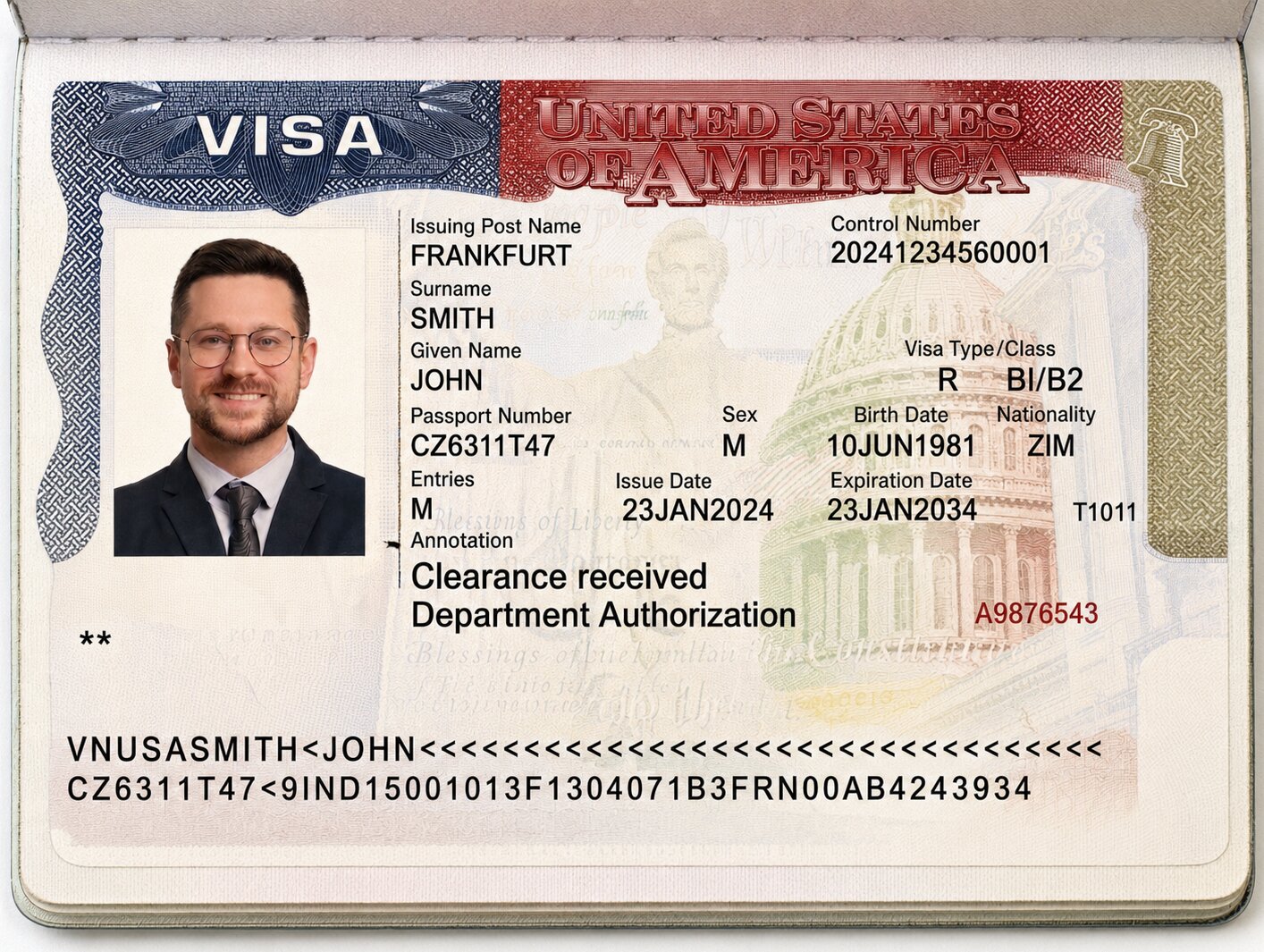 Valid Visa For The Next Destination