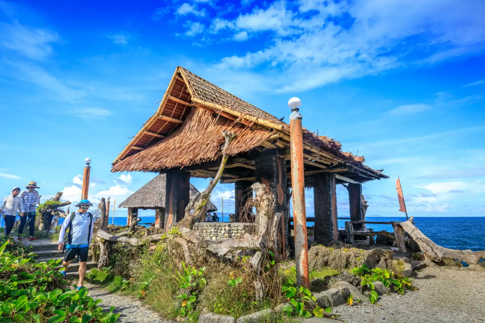 view of crystal cove which is a small island that attracts