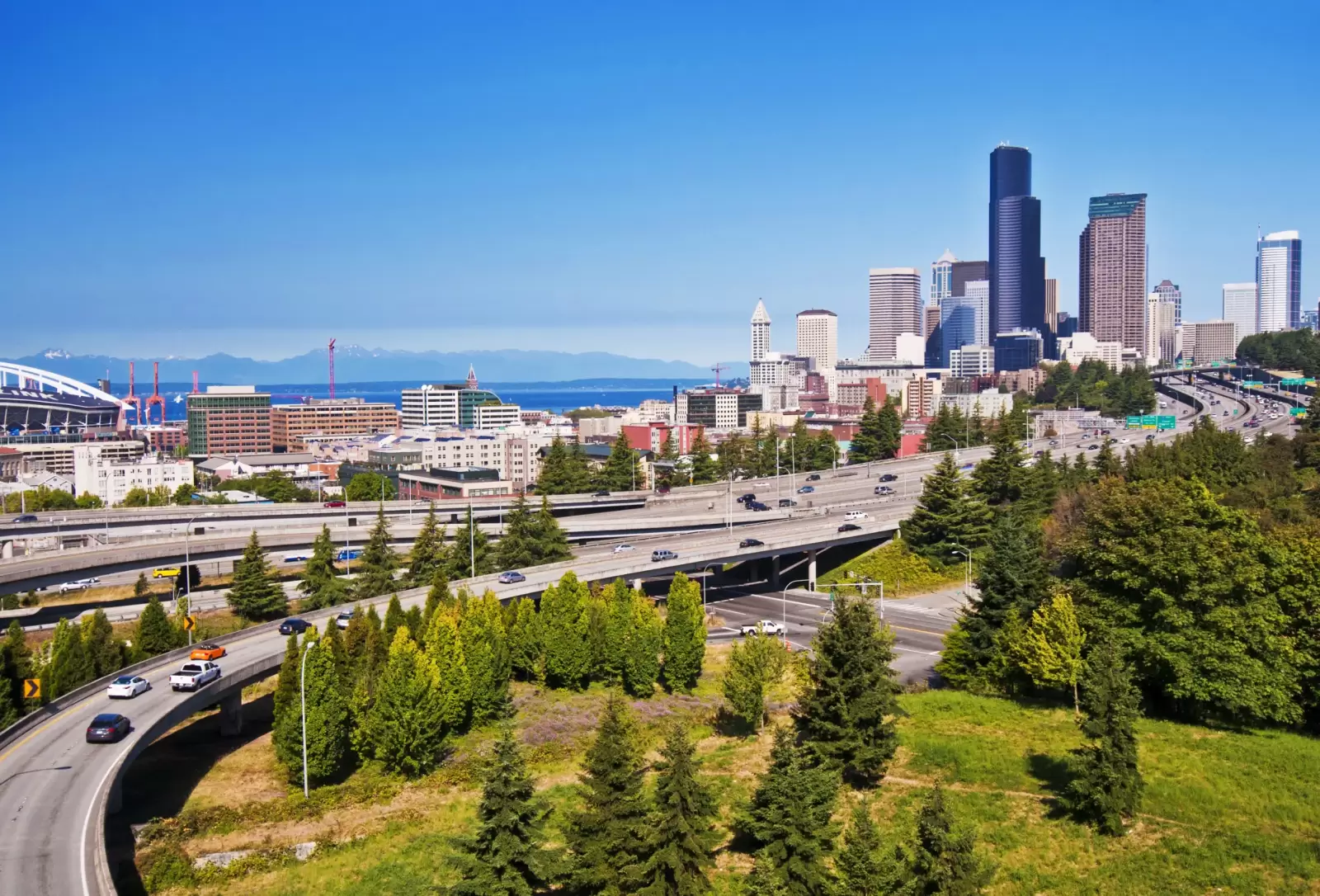 view of seattle from dr jose rizal bridge
