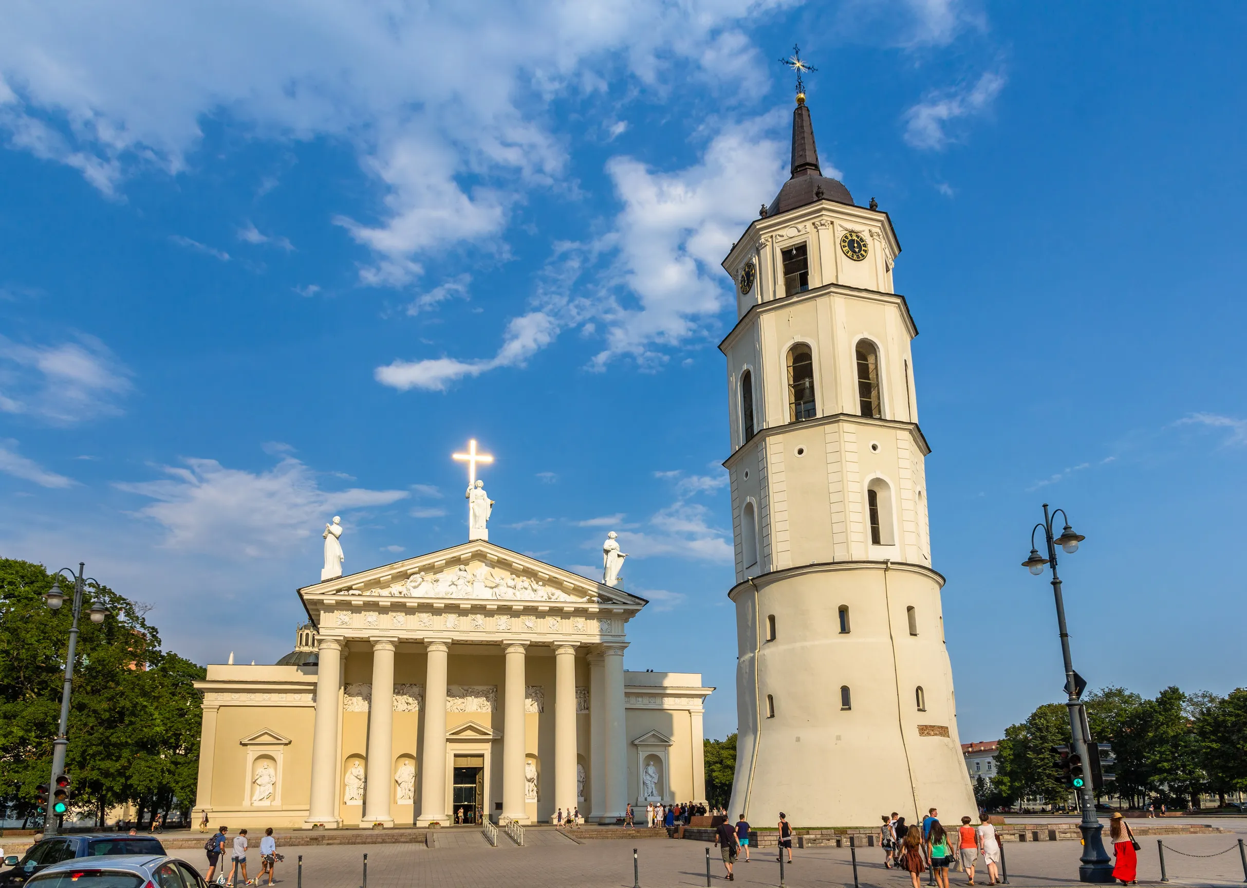 vilnius lithuania st stanislaus cathedral