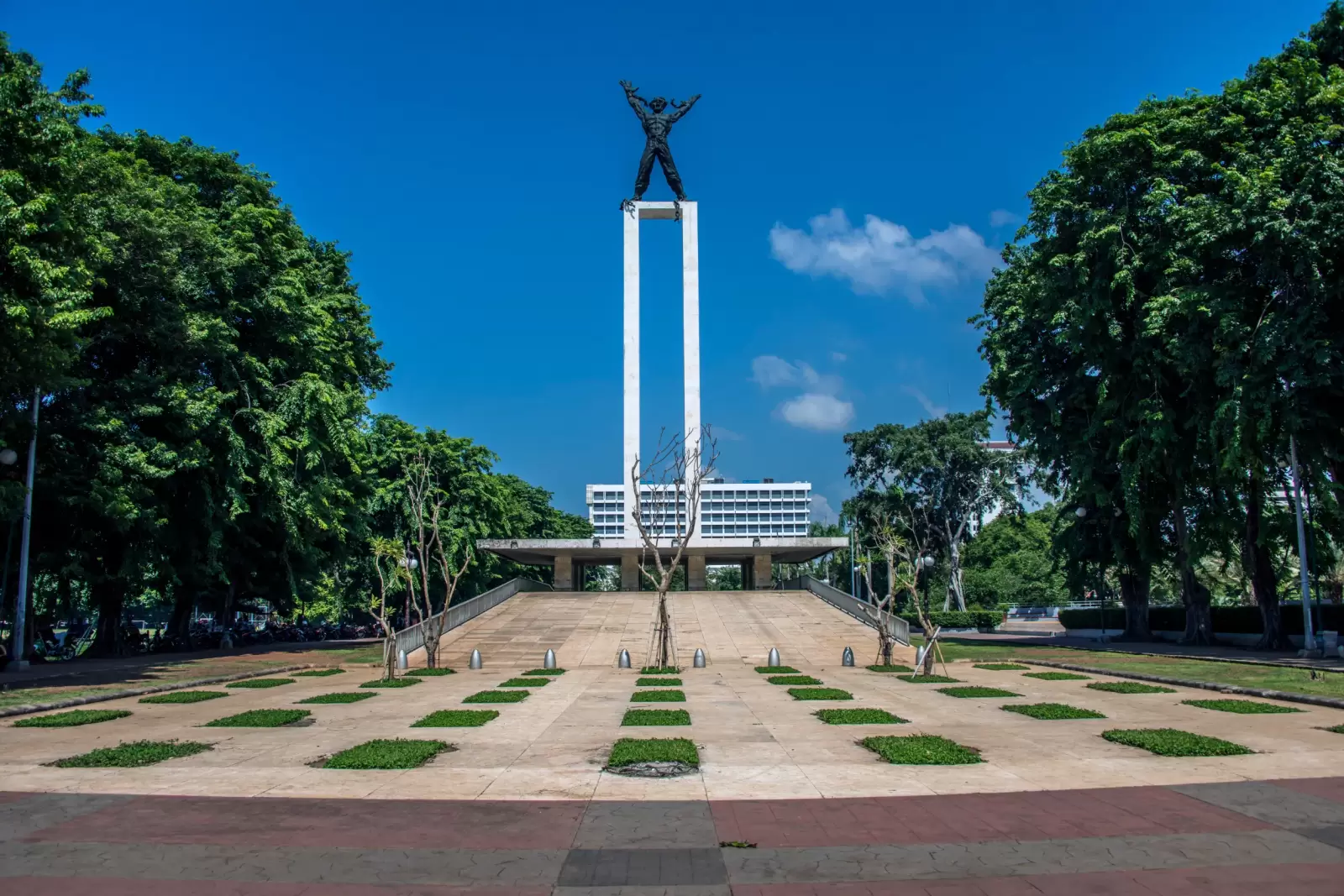 west new guinean liberation monument in jakarta
