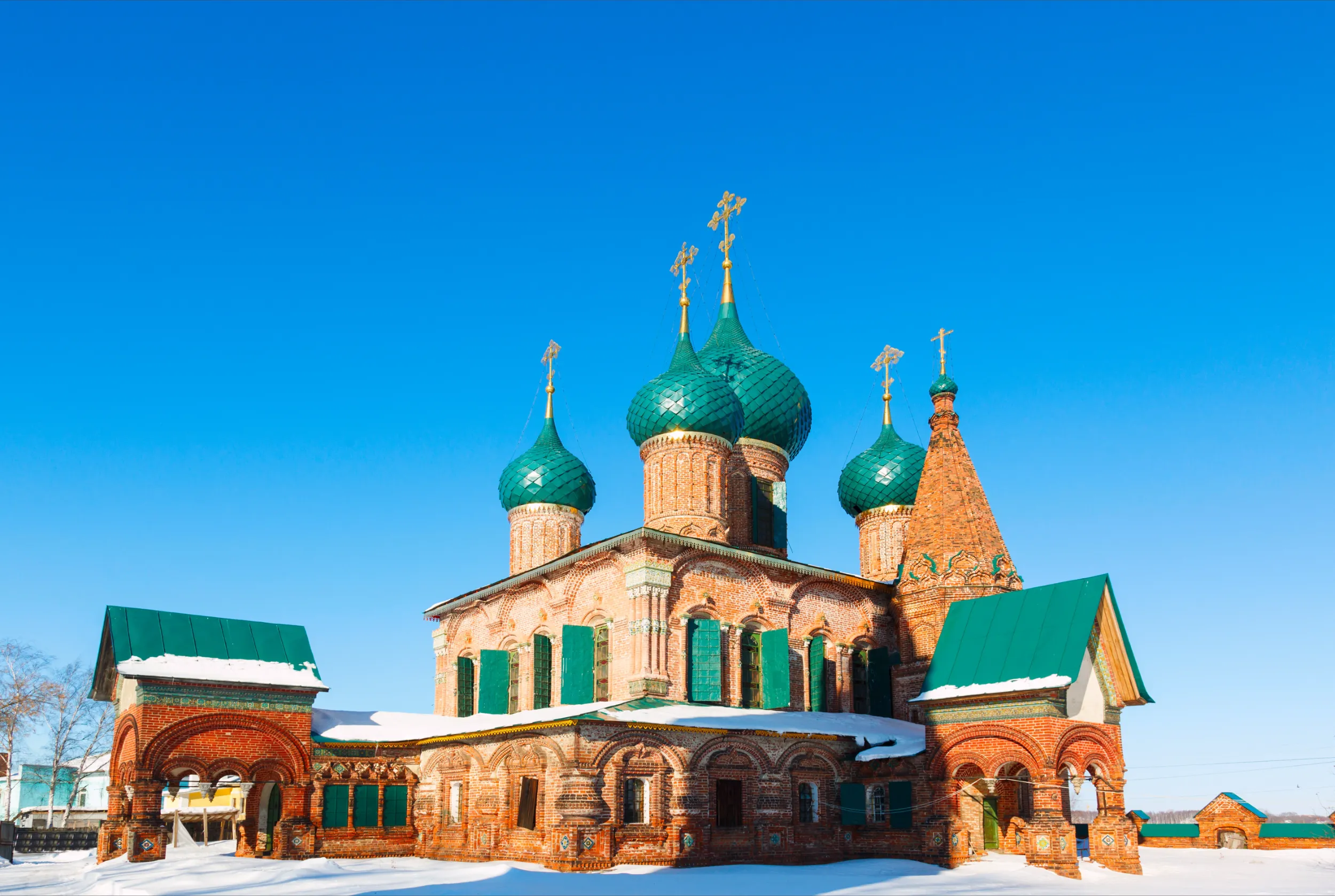 white church of st john chrysostom