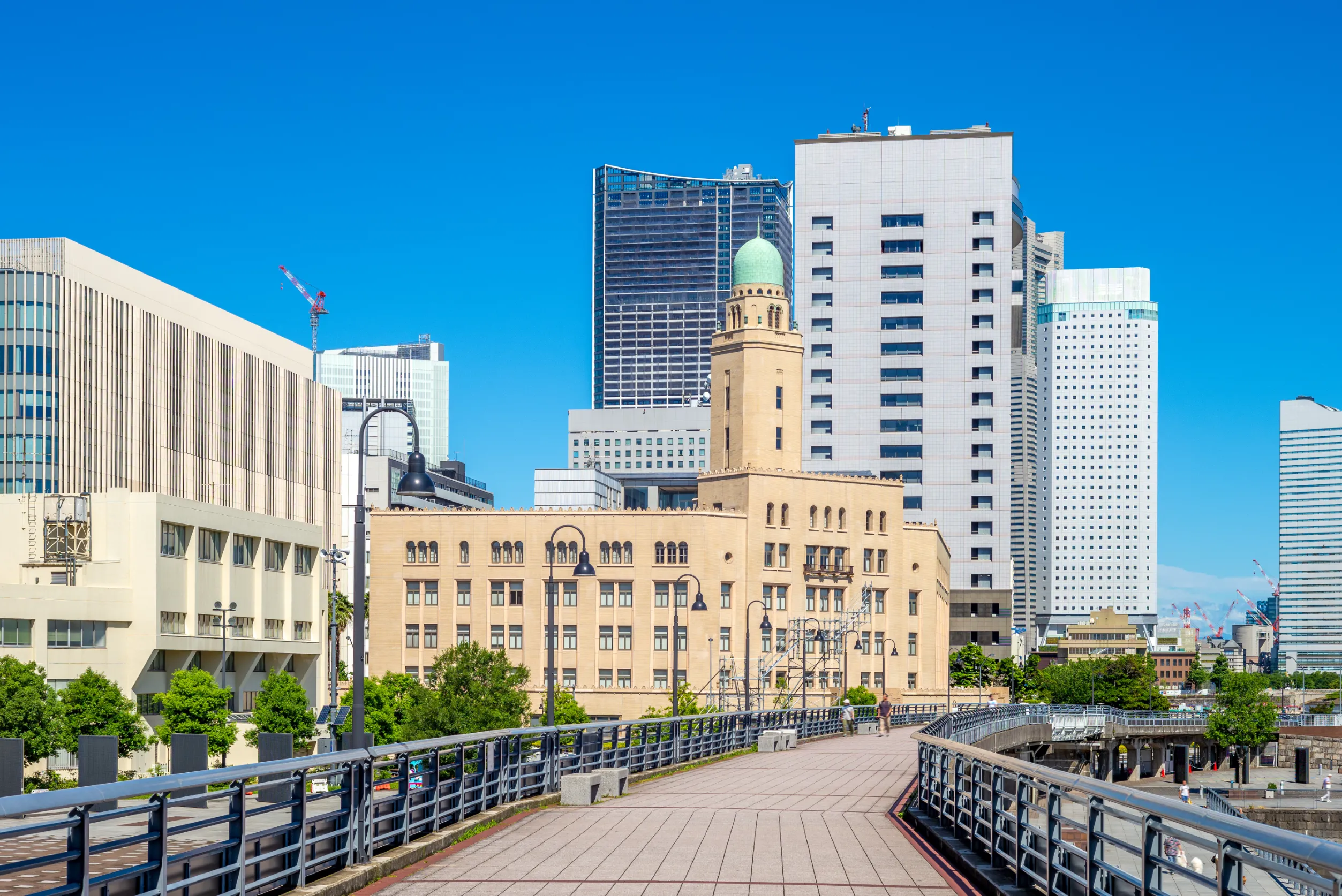yokohama customs queen s tower in japan